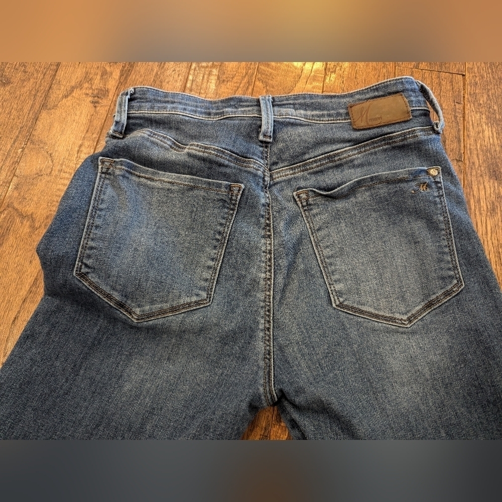 Mavi Lucy Super High Rise Super Skinny Denim Blue Jeans Mid Wash Womens 25/28 - Picture 4 of 12